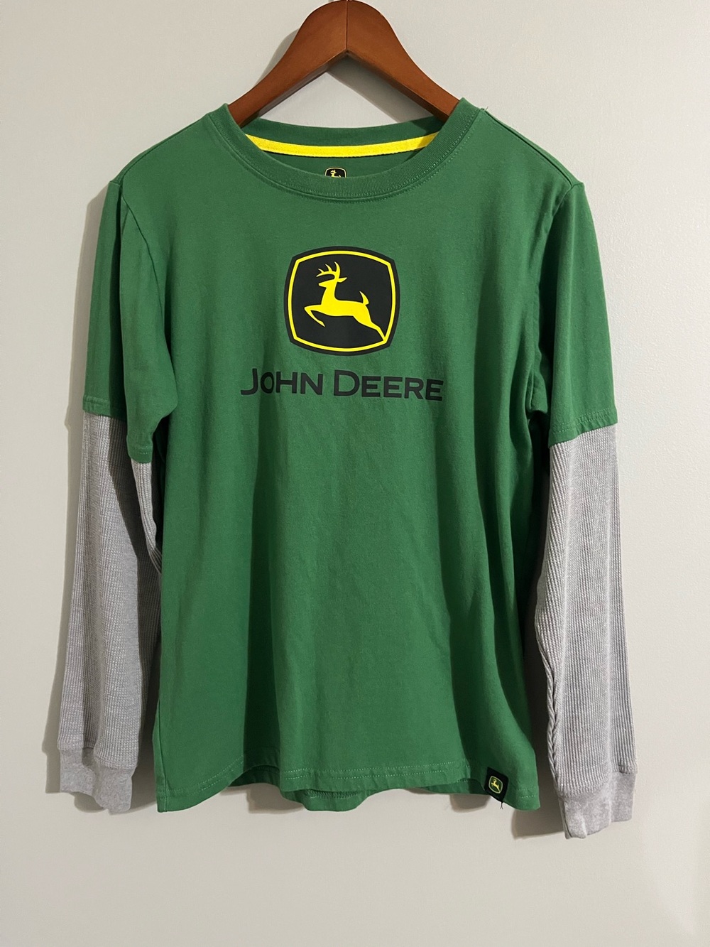 John Deere Boys' Layered Graphic Tee